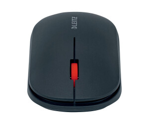 Esselt Leitz Cosy Suretrack - Mouse - right and left -handed - 3 keys - wireless - 2.4 GHz, Bluetooth 3.0, Bluetooth 5.0 LE - Wireless recipient (USB)