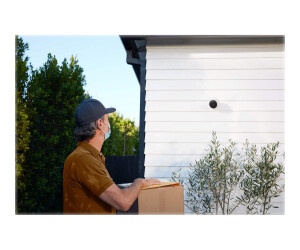 Google Nest Cam - Netzwerk-Überwachungskamera - Außenbereich, Innenbereich - wetterfest - Farbe (Tag&Nacht)