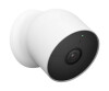 Google Nest Cam - Netzwerk-Überwachungskamera - Außenbereich, Innenbereich - wetterfest - Farbe (Tag&Nacht)