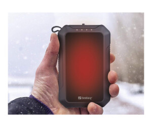 SANDBERG Active Hand Warmer - Powerbank - 10000 mAh - 37 Wh - 2 A (USB)