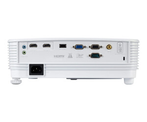 Acer P1257i - DLP-Projektor - tragbar - 3D - 4500 lm - XGA (1024 x 768)