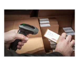 Digitus 2D barcode hand scanner, battery drives, Bluetooth & QR code compatible