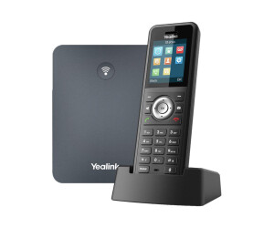 Yealink W79P - cordless VoIP phone - with Bluetooth interface with number display