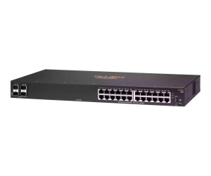 HPE Aruba 6100 24g 4SFP+ Switch - Switch - Managed