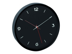 TFA 60.3056.01 black analog wall clock