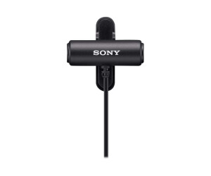 Sony ECM-LV1 - Mikrofon - Schwarz - f&uuml;r a7R IV