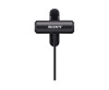 Sony ECM-LV1 - Mikrofon - Schwarz - für a7R IV