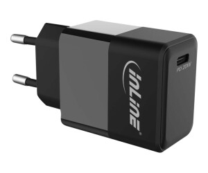 Inline power supply - 20 watts - 3 a - PD 3.0 (USB -C)