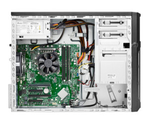 HPE Proliant ML30 Gen10 Plus Performance - Server - Tower - 4U - 1 -Weg - 1 x Xeon E -2314 / 2.8 GHz - RAM 16 GB - SATA - Hot -Swap 8.9 cm (3.5 ")