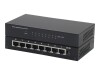 ROLINE Switch - unmanaged - 8 x 10/100/1000