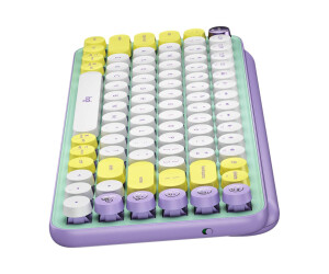 Logitech Pop Keys - keyboard - wireless - Bluetooth Le,...