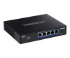 TRENDnet TEG-S750 - Switch - unmanaged - 5 x 10GBase-T