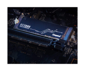 Kingston KC3000 - SSD - 4096 GB - intern - M.2 2280 - PCIe 4.0 (NVMe)