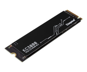 Kingston KC3000 - SSD - 4096 GB - intern - M.2 2280 - PCIe 4.0 (NVMe)