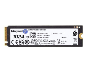 Kingston KC3000 - SSD - 1024 GB - Intern - M.2 2280 - PCIE 4.0 (NVME)