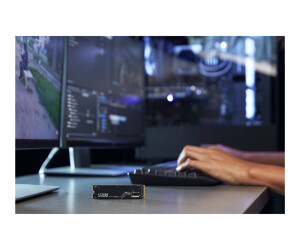 Kingston KC3000 - SSD - 1024 GB - intern - M.2 2280 - PCIe 4.0 (NVMe)