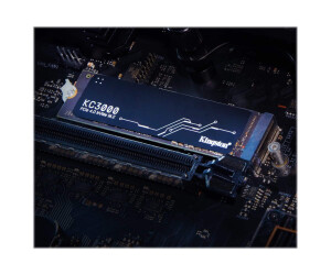 Kingston KC3000 - SSD - 1024 GB - intern - M.2 2280 - PCIe 4.0 (NVMe)