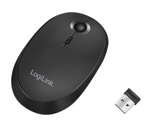 Logilink mouse - optically - wireless - 2.4 GHz,...