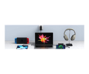 Ugreen Netzteil - 100 Watt - 5 A - PD 3.0, QC 4.0+ - 4 Ausgabeanschlussstellen (3 x USB-C, USB)