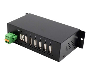 Ex -1596HMVS - HUB - 6 x USB 2.0 - on DIN rail