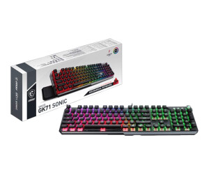 MSI Vigor GK71 Sonic - Tastatur - Hintergrundbeleuchtung
