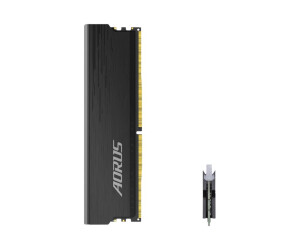 Gigabyte AORUS RGB - DDR4 - Kit - 16 GB: 2 x 8 GB - DIMM 288-PIN