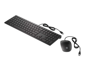 HP Pavilion 400 - Tastatur-und-Maus-Set - USB