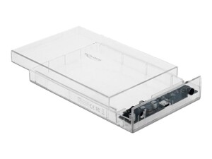 Delock External Enclosure for 3.5" SATA HDD with USB...