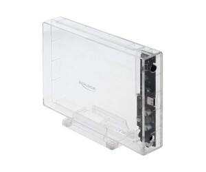 Delock External Enclosure for 3.5" SATA HDD with USB...