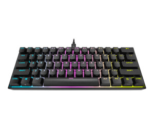 Corsair Gaming K65 RGB MINI 60% - Tastatur - Hintergrundbeleuchtung
