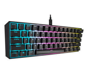 Corsair Gaming K65 RGB MINI 60% - Tastatur -...