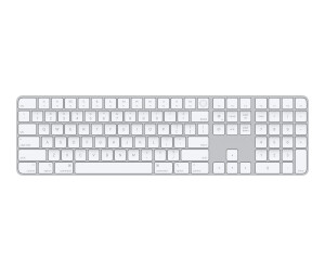 Apple Magic Keyboard with Touch Id and Numeric Keypad - keyboard - Bluetooth, USB -C - Swedish - for iMac (early 2021)