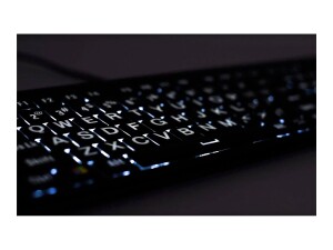 Logickeyboard Largeprint ASTRA 2 - Tastatur -...