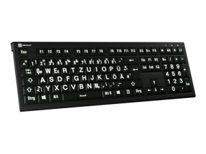 Logickeyboard Largeprint ASTRA 2 - Tastatur - hintergrundbeleuchtet