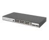 DIGITUS 24-Port Gigabit Switch, 19 Zoll, Managed, 2 Uplinks