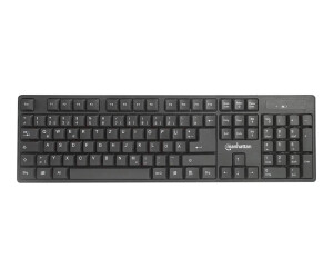 Manhattan Tastatur-und-Maus-Set - kabellos