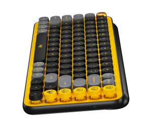 Logitech POP Keys - Tastatur - kabellos - Bluetooth 5.1, Bluetooth LE