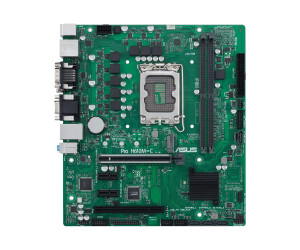 ASUS Pro H610M-C-CSM - Motherboard - micro ATX - LGA1700-Sockel - H610 Chipsatz - USB 3.2 Gen 1, USB 3.2 Gen 2 - Gigabit LAN - Onboard-Grafik (CPU erforderlich)