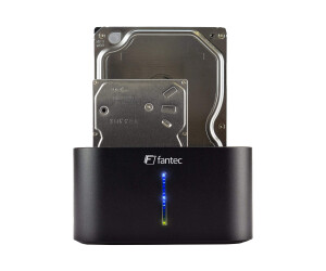 Fantec DS -X2U3 -Alu - HDD / SSD docking station shafts:...