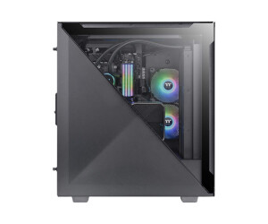 Thermaltake Divider 500 TG Air - Mid tower - ATX - Seitenteil mit Fenster (gehärtetes Glas)