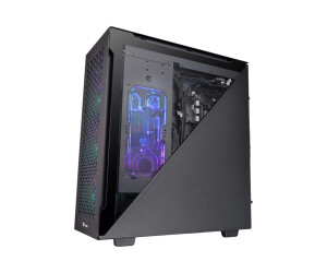 Thermaltake Divider 500 TG Air - Mid tower - ATX - Seitenteil mit Fenster (gehärtetes Glas)
