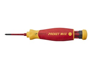 Wiha Pocket Max - Handhalter mit Bitset - 4 Stücke