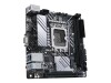 ASUS PRIME H610I-PLUS D4-CSM - Motherboard - Mini-ITX - LGA1700-Sockel - H610 Chipsatz - USB 3.2 Gen 1 - Gigabit LAN - Onboard-Grafik (CPU erforderlich)