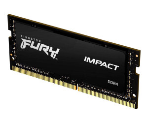 Kingston Fury Impact - DDR4 - Module - 32 GB - So Dimm 260 -Pin