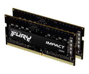 Kingston FURY Impact - DDR4 - Kit - 32 GB: 2 x 16 GB