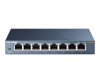 TP -Link TL -SG108 - V3 - Switch - Unmanaged - 8 x 10/100/1000