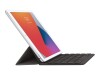 Apple Smart - Tastatur und Foliohülle - Apple Smart connector - AZERTY - Französisch - für 10.2-inch iPad (7th generation, 8th generation, 9th generation)