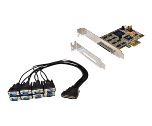 Ex -44388 - serial adapter - PCIe low -profiles