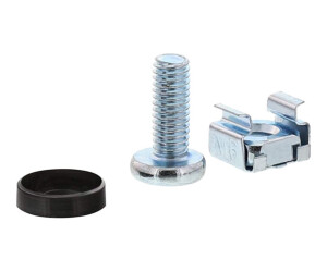 Inline kit screws &amp; cage nuts (M6) (pack with 100)