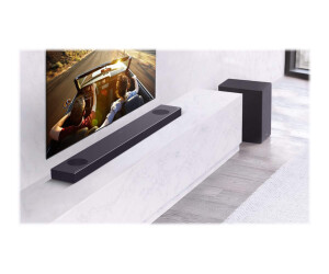 LG SN9YG - Sound strip system - for home cinema - 5.1.2 channel - wireless - Wi -Fi, Bluetooth - app -controlled - 520 watts (total)
